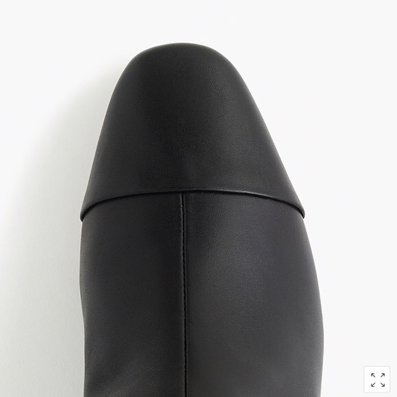 J. Crew Cap-toe ankle boots black (new! In box!) - Picture 2 of 3